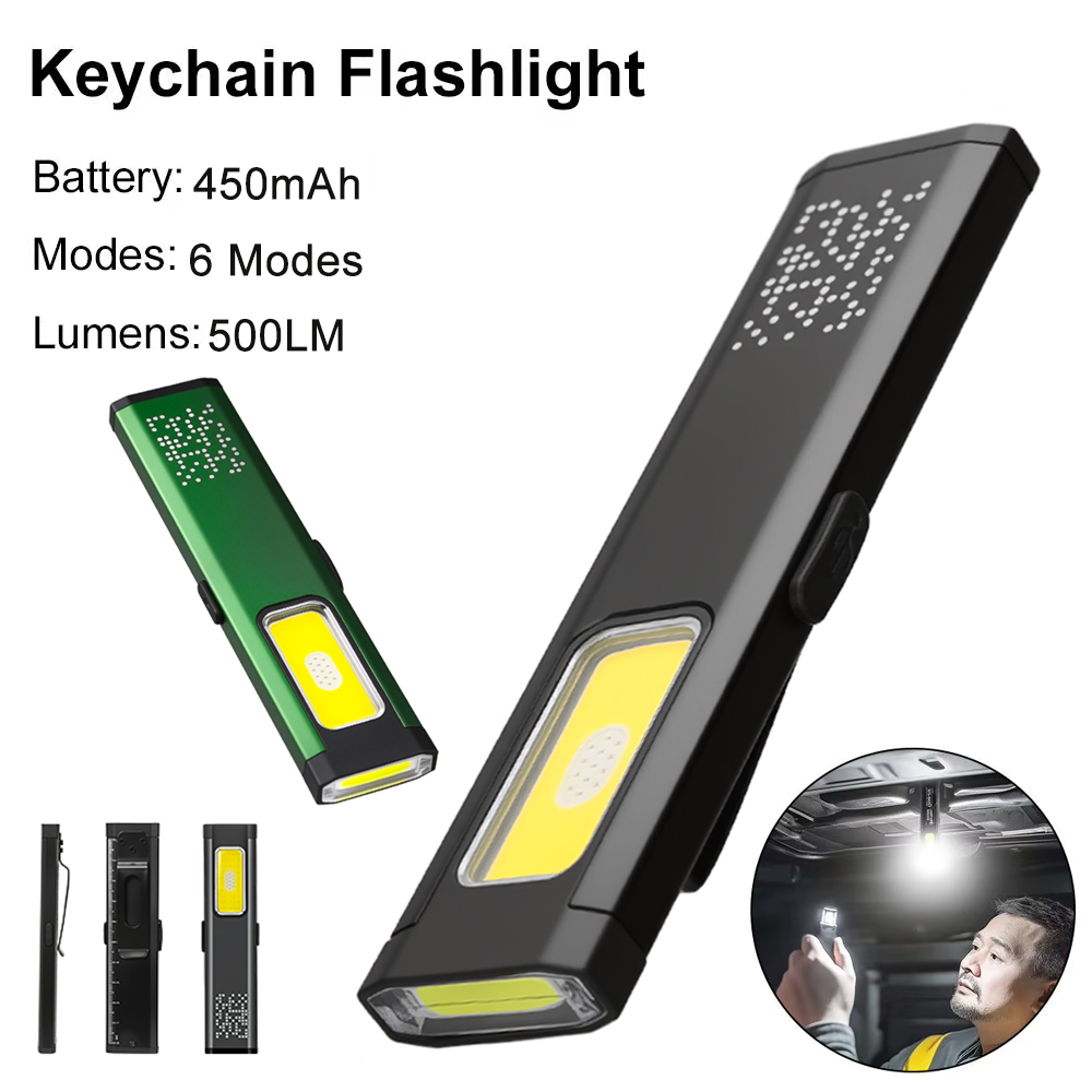 Outdoor Lighting Panel - Mini Portable Rechargeable LED Torch Light,