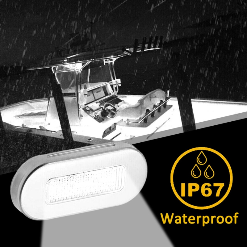 Deck Step Light - 4 Pack 12V Boat Courtesy Lights