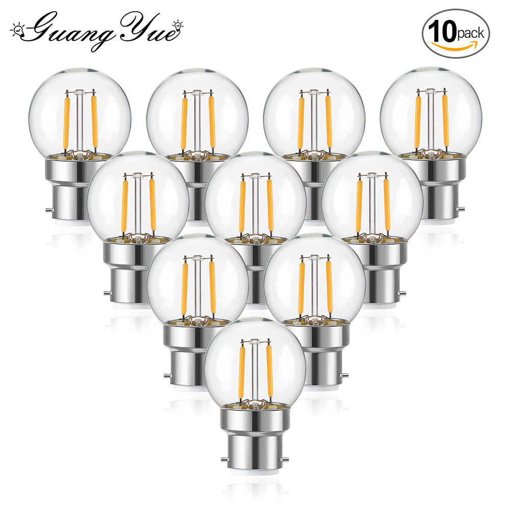 Outdoor Lighting Replacement Parts - Vintage G40 B22 Dimmable Led Bulb