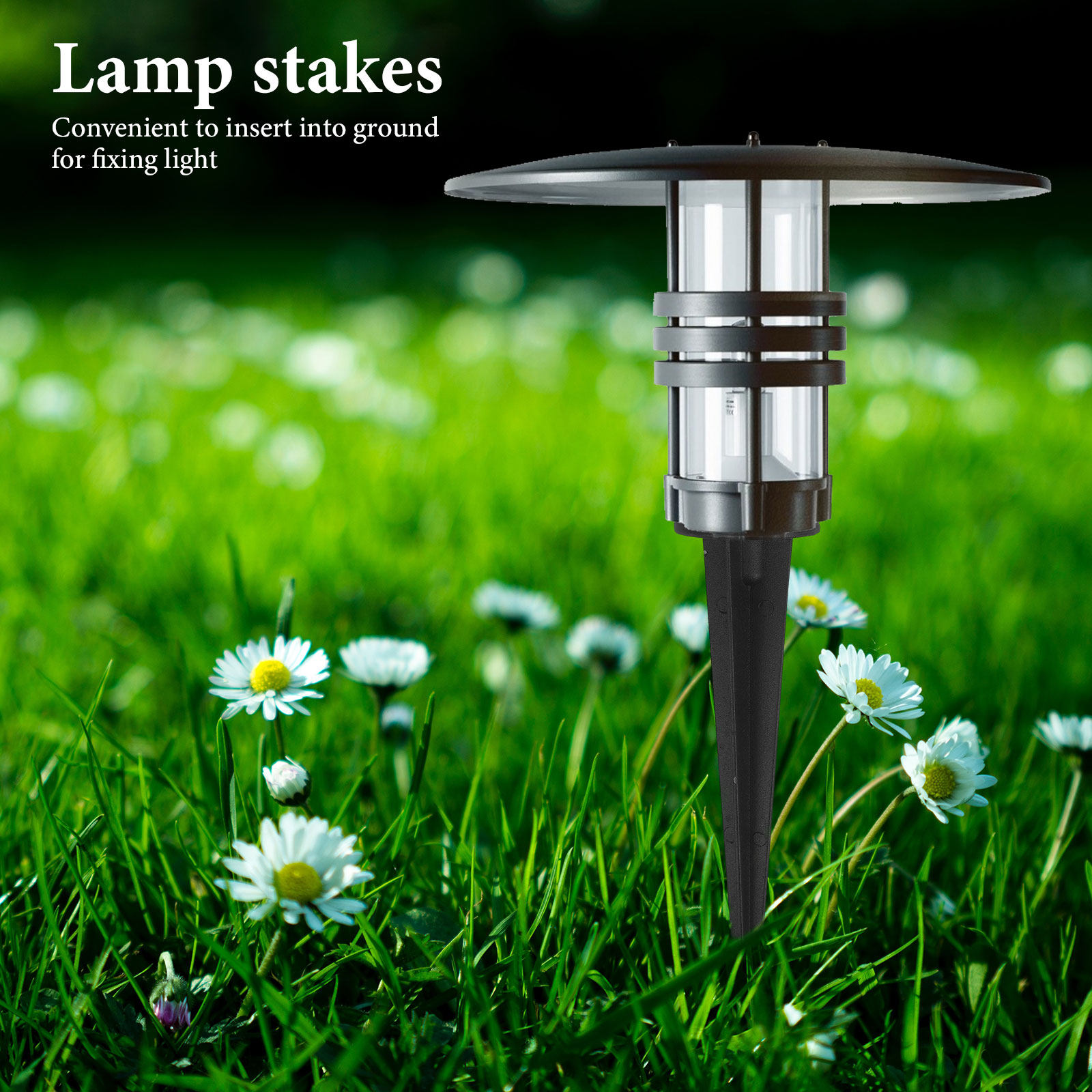 Outdoor Lighting Ground - 6pcs Ground Stakes Aluminum Alloy Durable