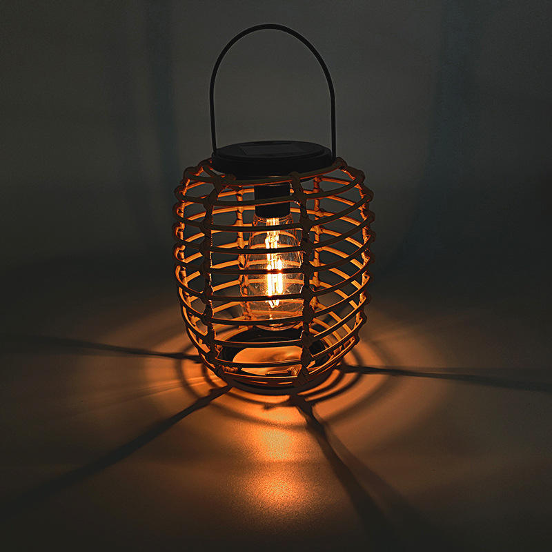 Hanging Outdoor Lighting - Bulb Warm LED Retro Standing Light