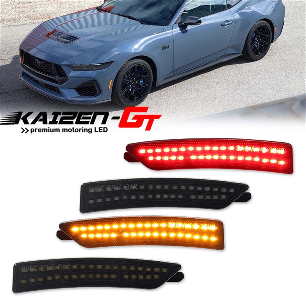 Car LED Front / Rear Fender Si - Outdoor Lighting Yellow recension och pris