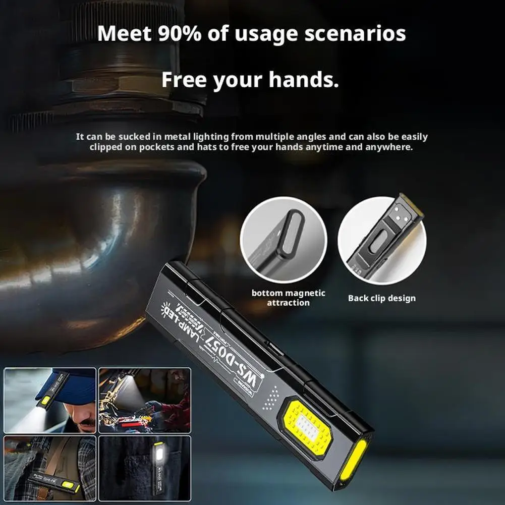 LED Keychain Flashlight USB C  - Hanging Outdoor Lighting recension och pris