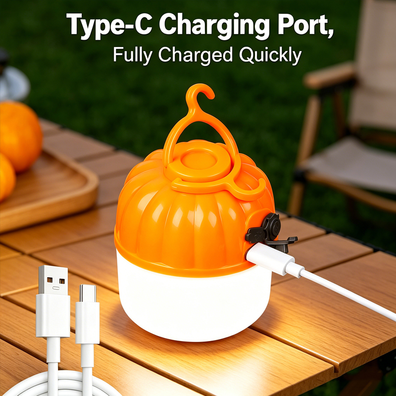 Mini Portable LED Pumpkin Bulb - Outdoor Lighting Panel recension och pris