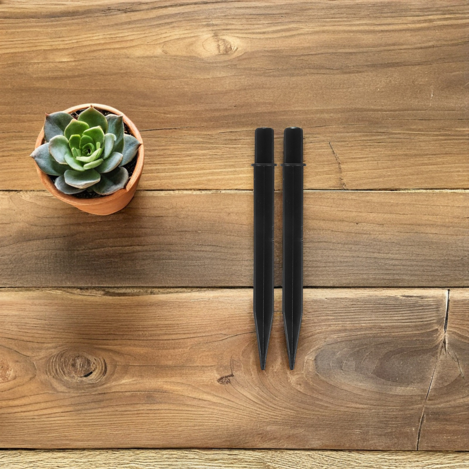15Pcs Black Ground Stakes for  - Outdoor Lighting Ground recension och pris