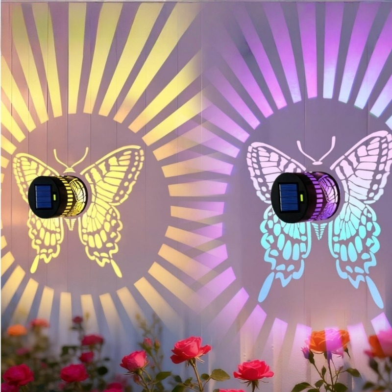 Decorative Solar Butterfly Lig - Deck Step Light recension och pris