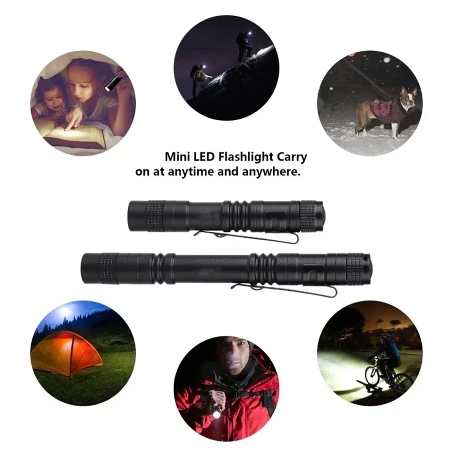 Mini Portable LED Flashlight P - Outdoor Lighting Panel recension och pris