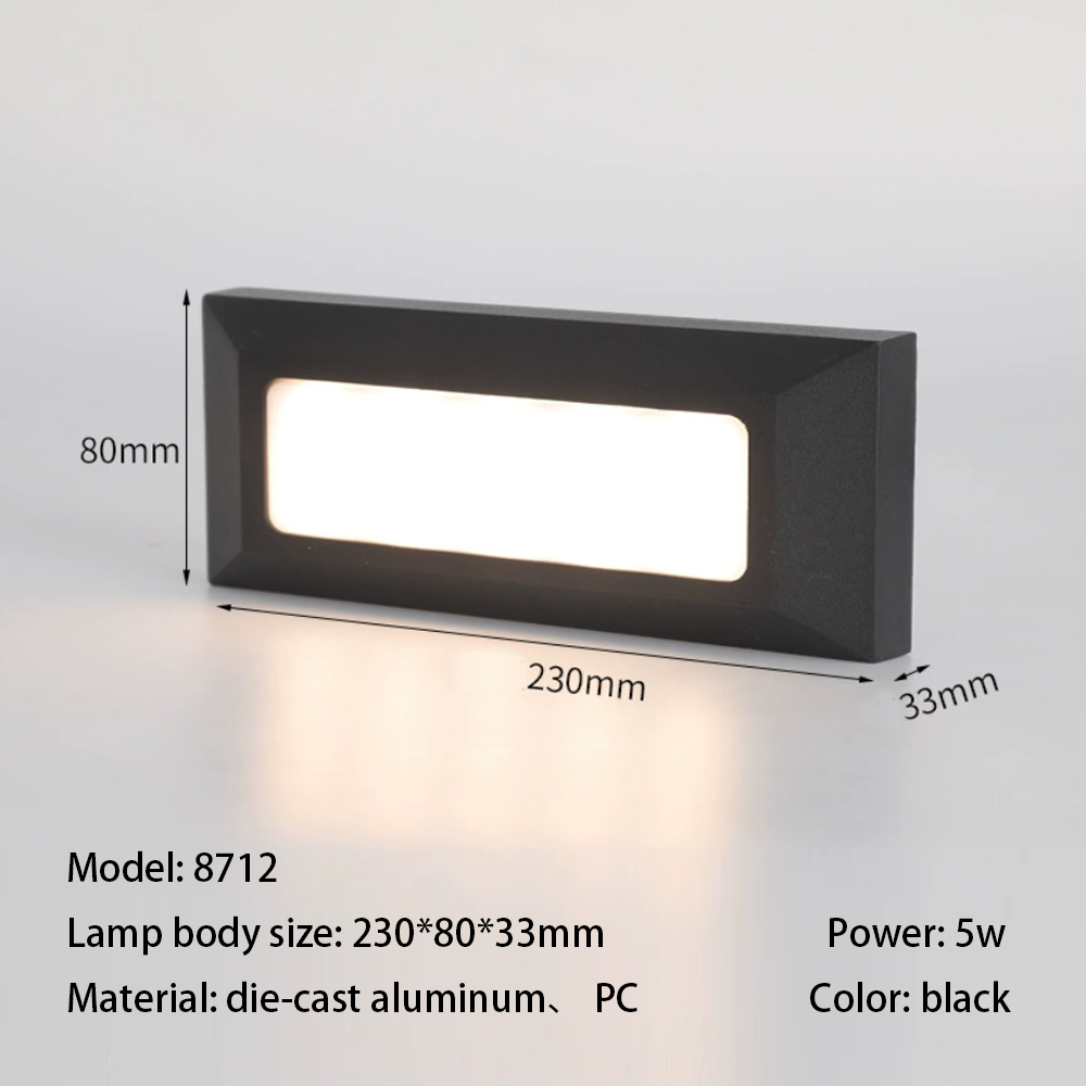 Outdoor LED Wall Lamps Surface - Deck Step Light recension och pris