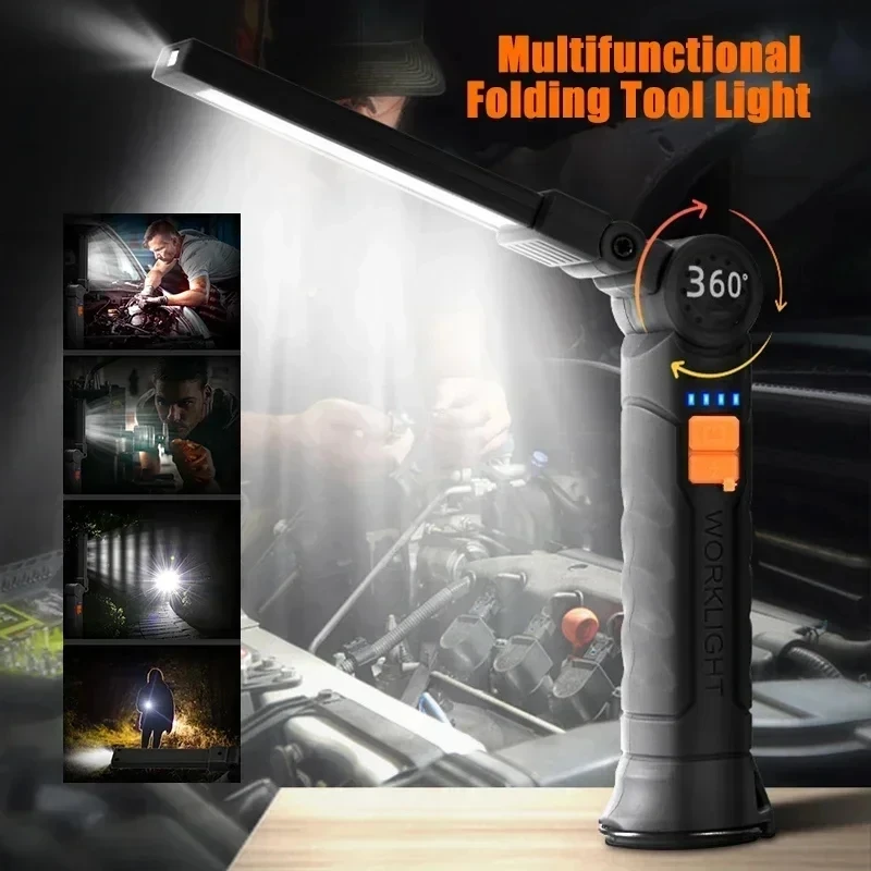 Portable COB LED Flashlight US - Hanging Outdoor Lighting recension och pris