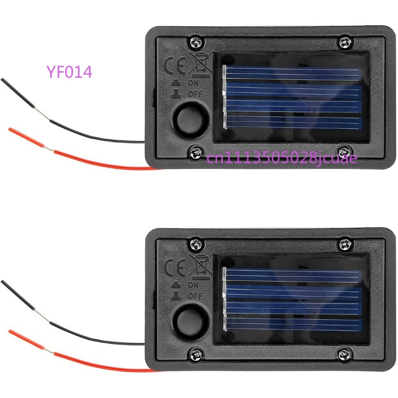 4Pcs Solar Lantern Battery Box - Outdoor Lighting Replacement Parts recension och pris