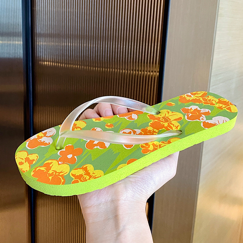 New Flower Beach Slippers Wome - Outdoor Lighting On House recension och pris
