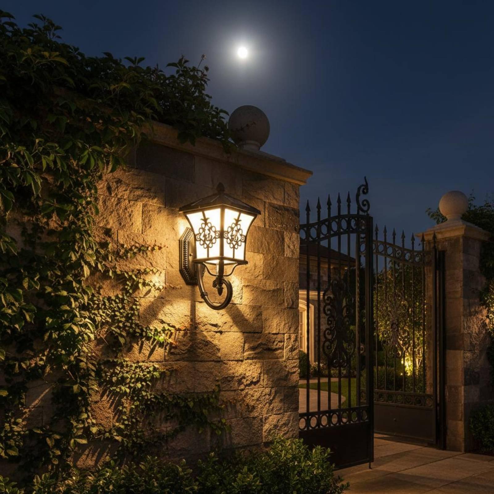 Solar Led Outdoor Wall Lamp El - Wall Lighting Outdoor recension och pris