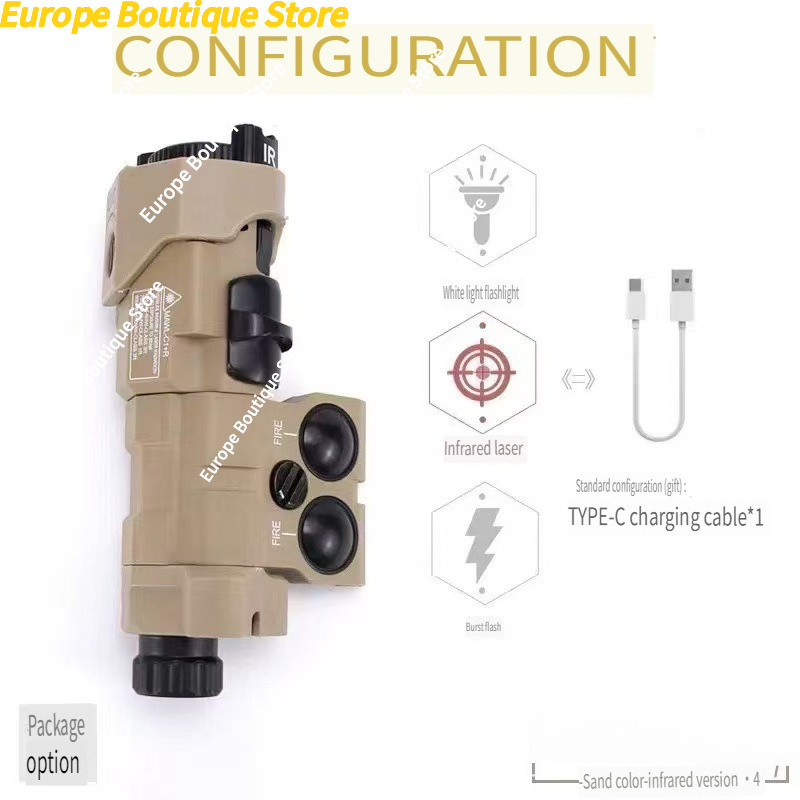 Universal Tactical Flashlight  - Outdoor Lighting Replacement Parts recension och pris