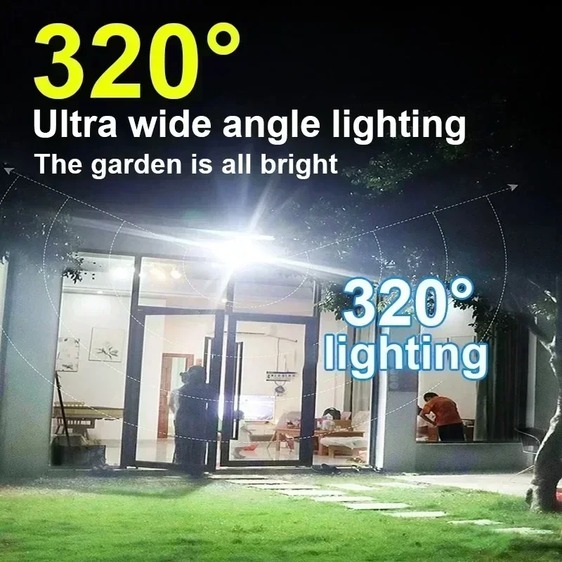 12000LM Powerful Solar Wall La - Outdoor Lighting Ground recension och pris