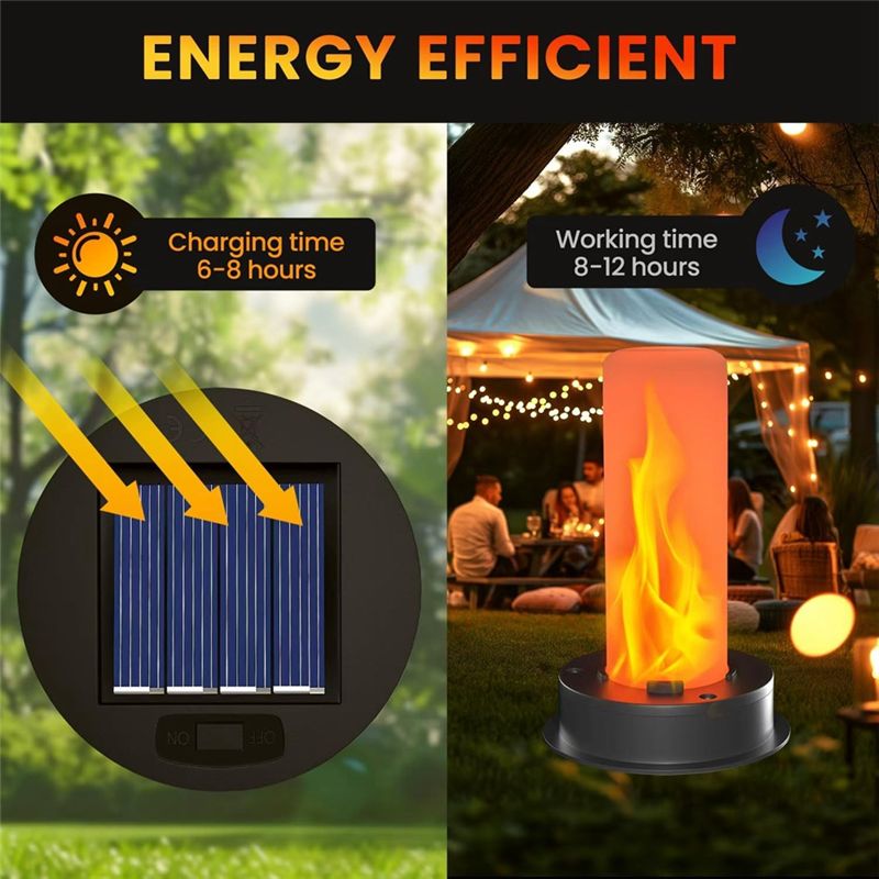 2 Pack Replacement Solar Light - Outdoor Lighting Replacement Parts recension och pris