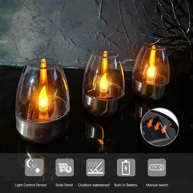 LED Stainless Steel Solar Cand - Deck Step Light recension och pris