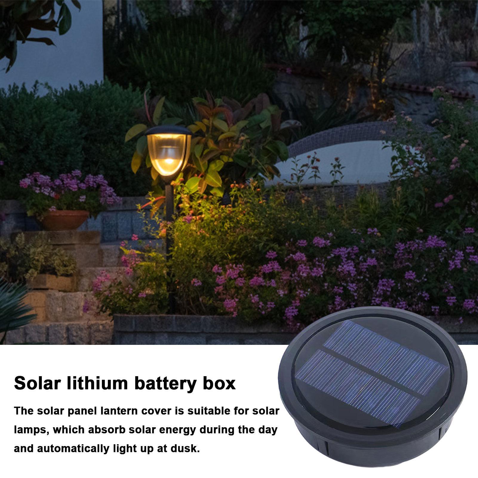 Solar Panel with LED Lantern L - Outdoor Lighting Replacement Parts recension och pris