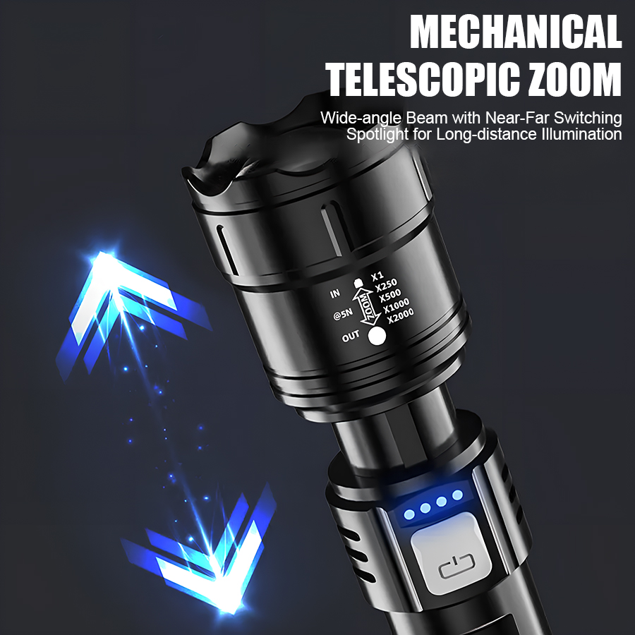 High Power P50 LED Flashlight  - Outdoor Lighting Panel recension och pris