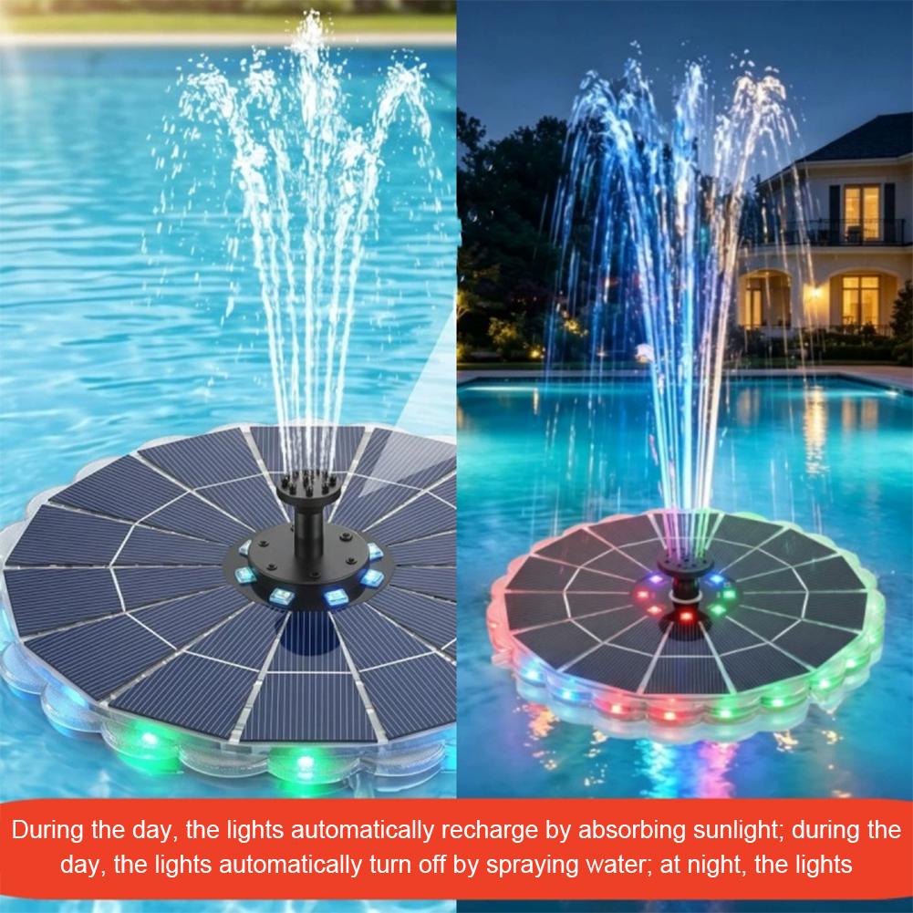 3.5W Outdoor Solar Fountain Pu - Outdoor Lighting Ground recension och pris