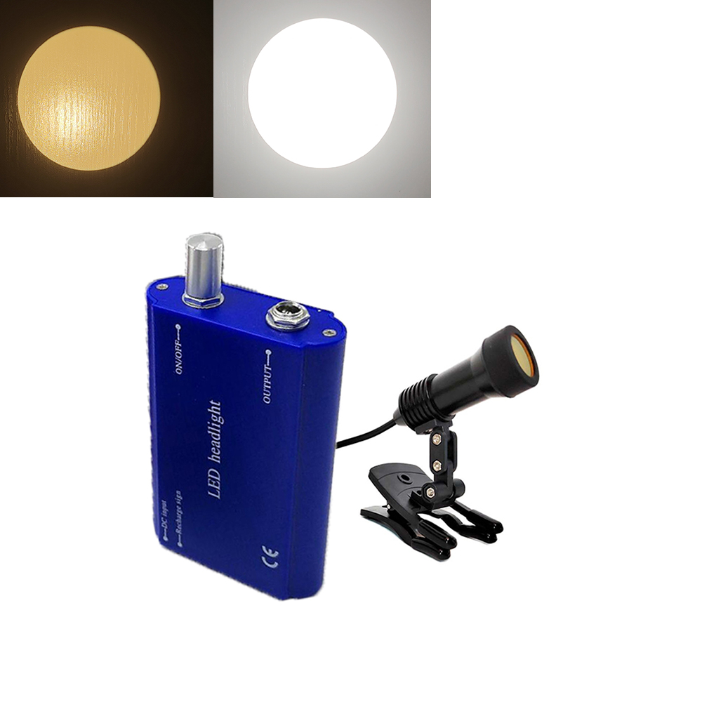LED Dental Head Light Lamp Wir - Outdoor Lighting Yellow recension och pris