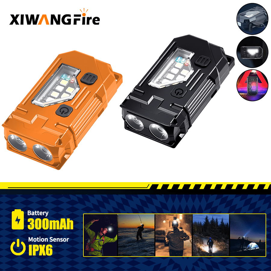 Mini Keychain EDC Flashlight - - Outdoor Lighting Panel recension och pris