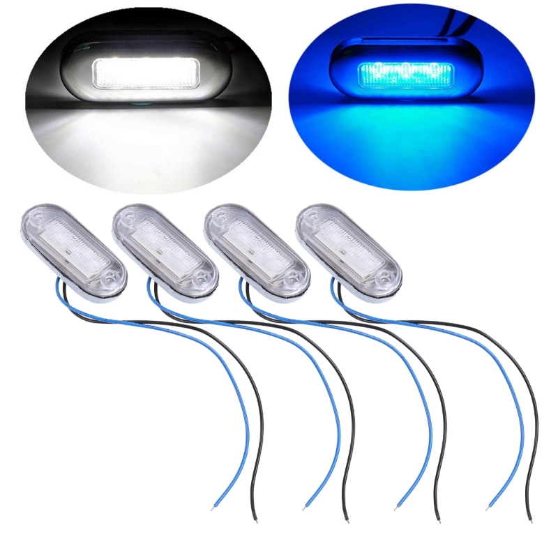 4 Pack 12V Boat Courtesy Light - Deck Step Light recension och pris
