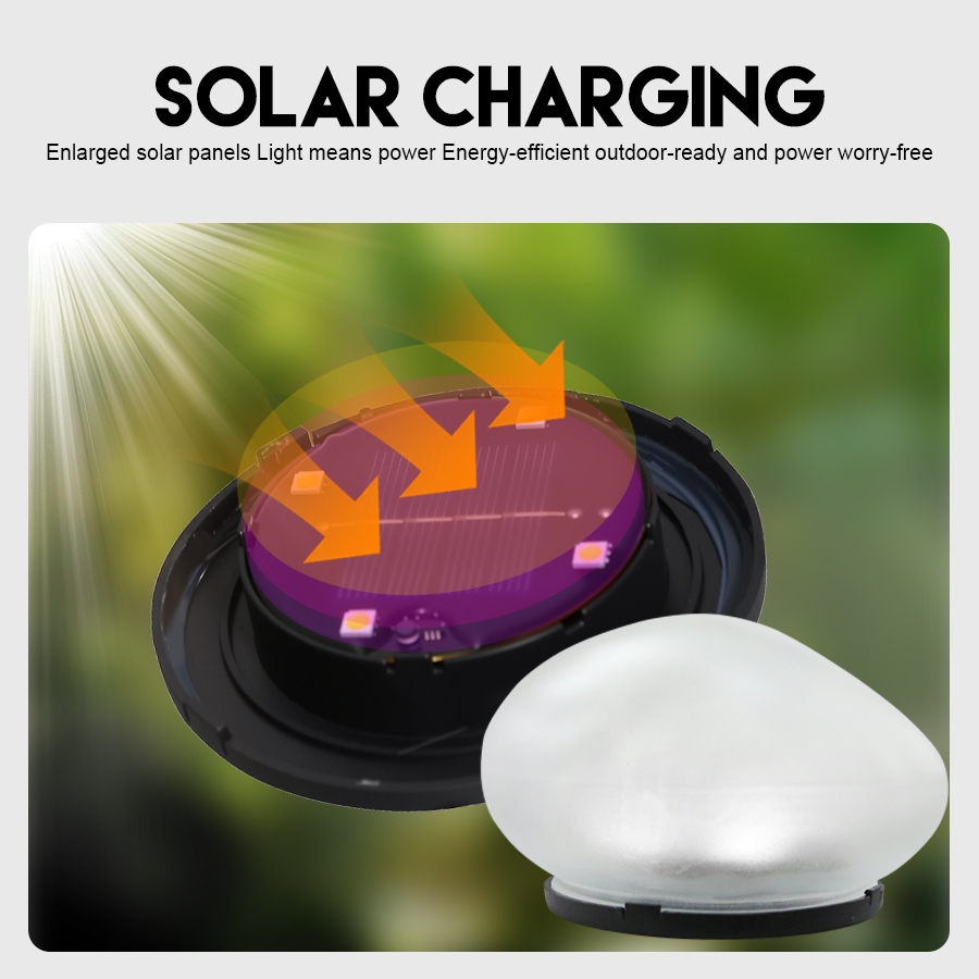 Solar Decorative Lamp Frosted  - Outdoor Lighting On House recension och pris