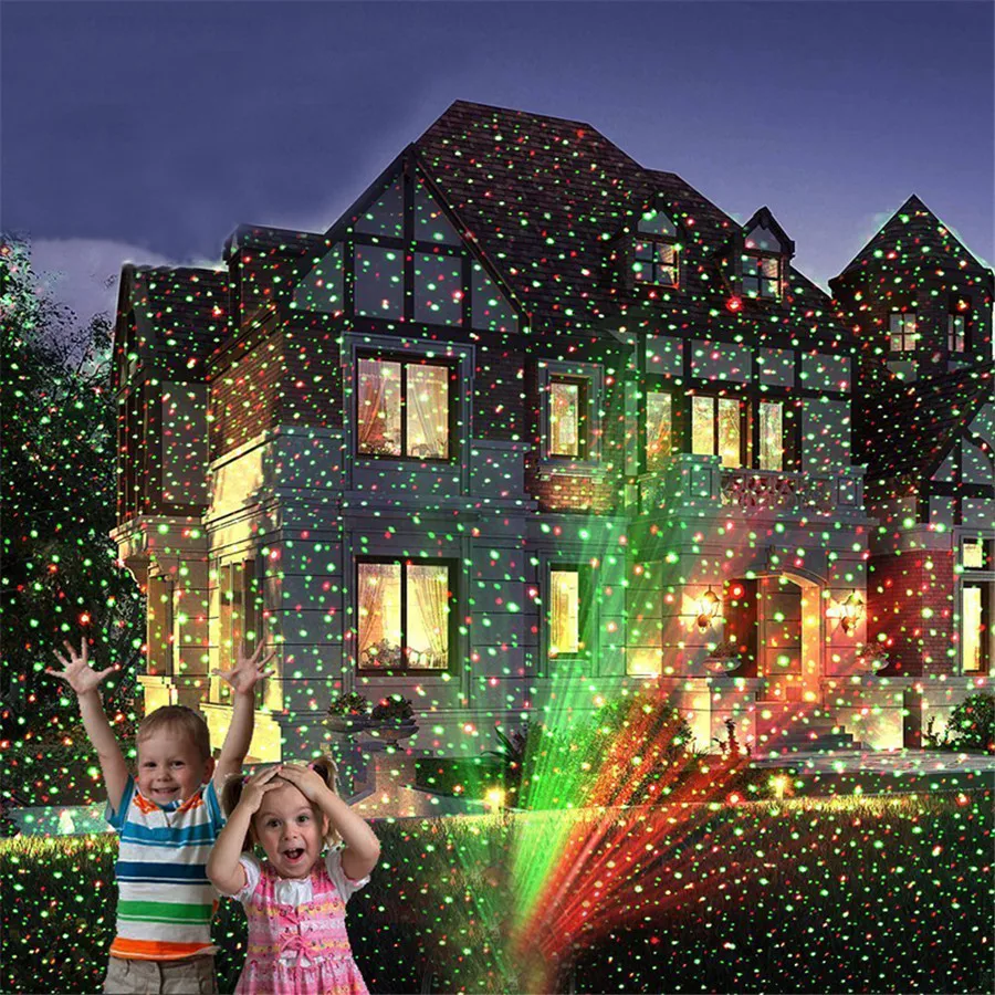 Moving Full Sky Star Laser Pro - Outdoor Lighting On House recension och pris
