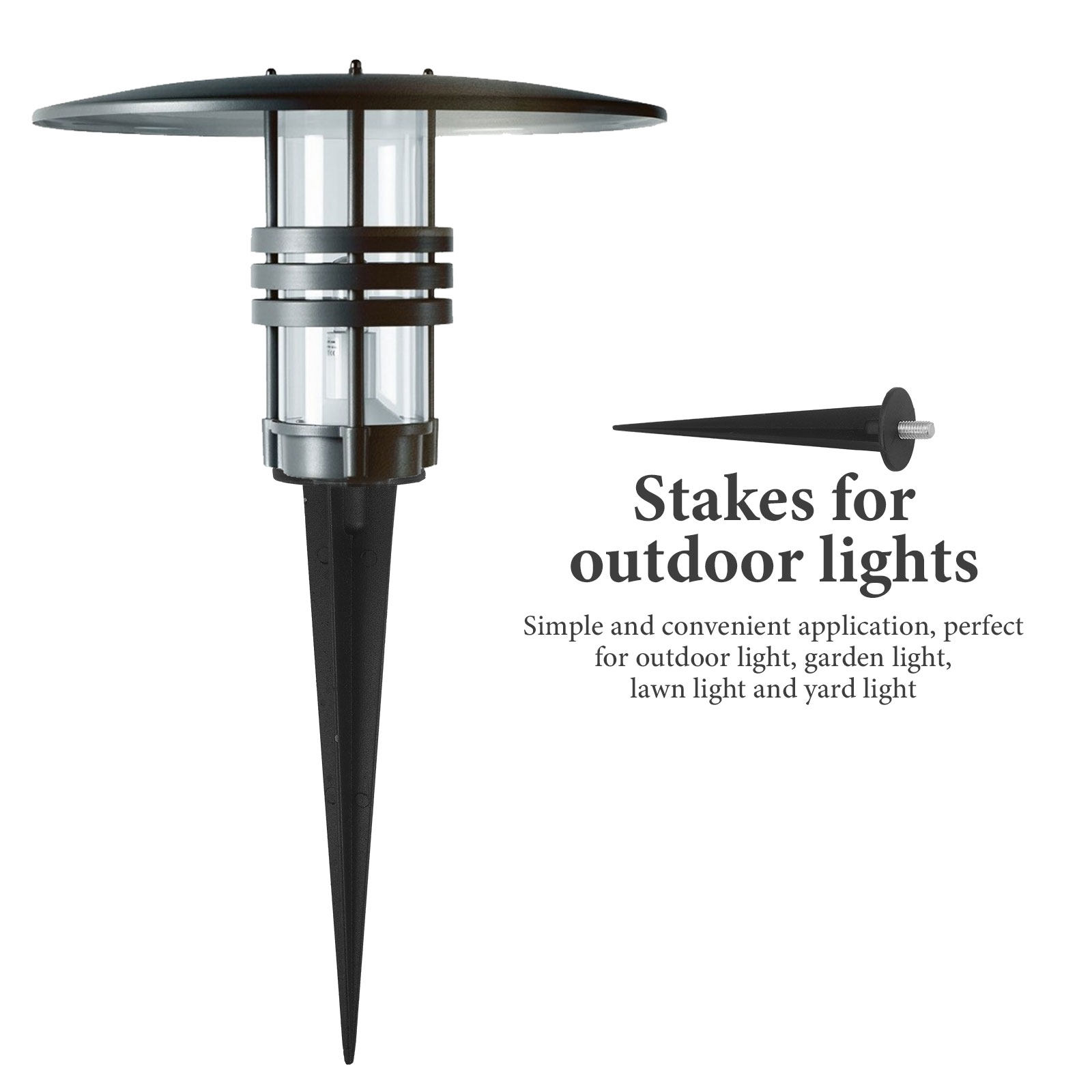 6pcs Ground Stakes Aluminum Al - Outdoor Lighting Ground recension och pris