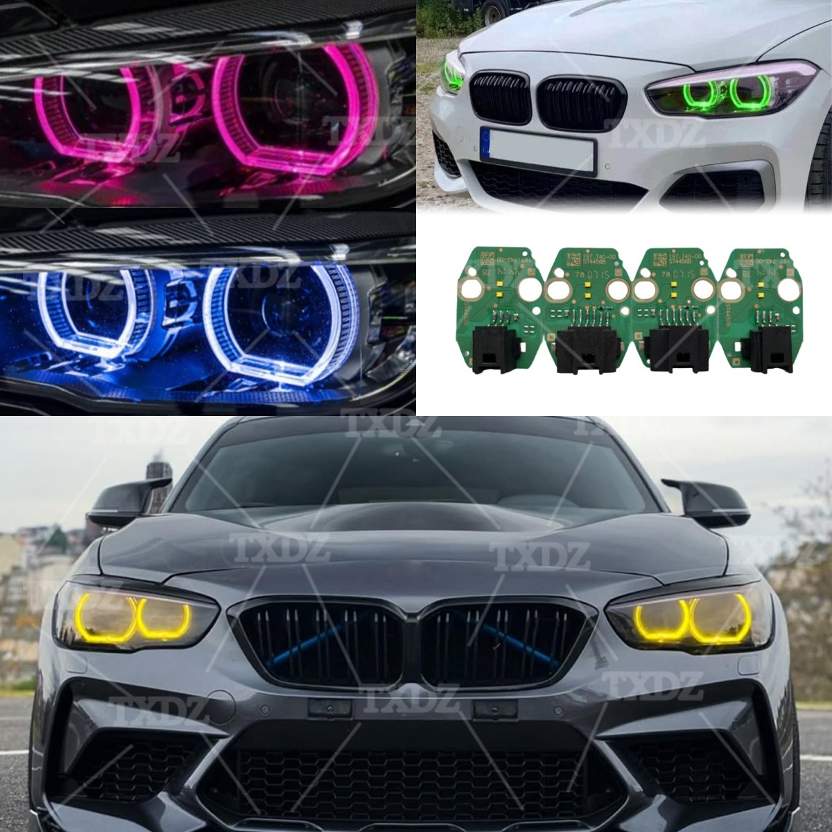 Yellow Angel Eye LED Boards Fo - Outdoor Lighting Yellow recension och pris