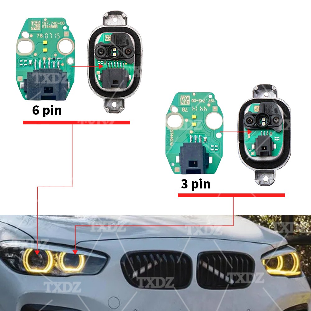 Yellow Angel Eye LED Boards Fo - Outdoor Lighting Yellow recension och pris