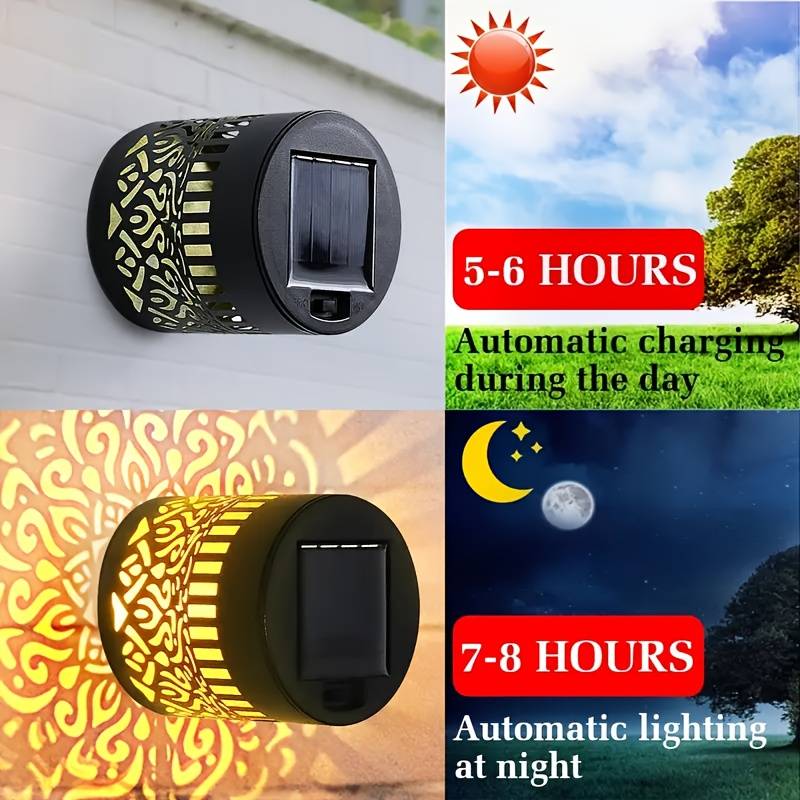 2-Pack Solar Garden Lights IP6 - Outdoor Lighting Yellow recension och pris