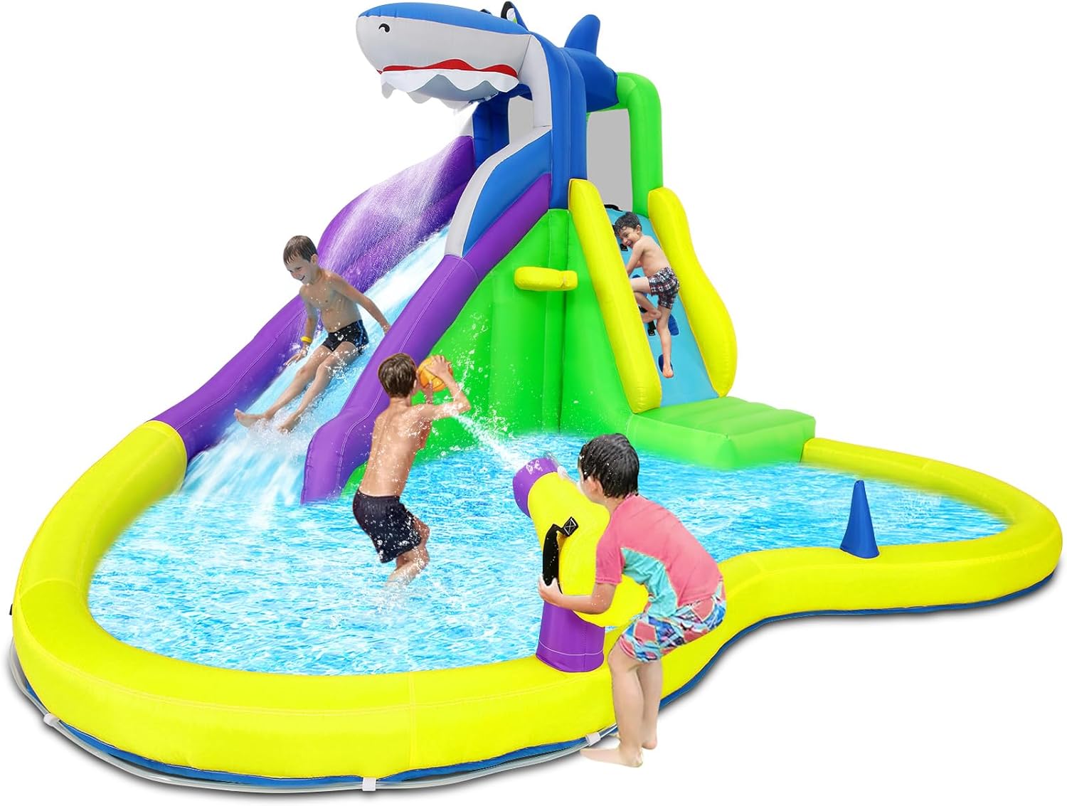 13x14FT Inflatable Bounce Hous - Outdoor Lighting Yellow recension och pris