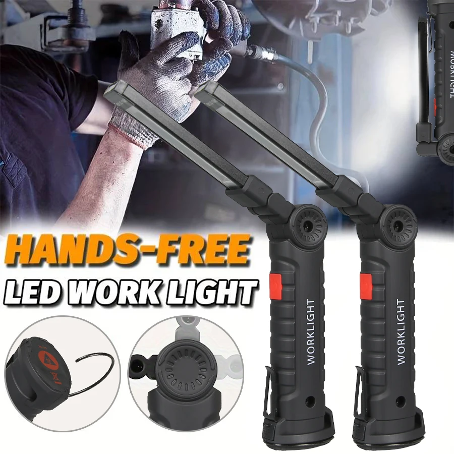New Portable COB LED Flashligh - Hanging Outdoor Lighting recension och pris