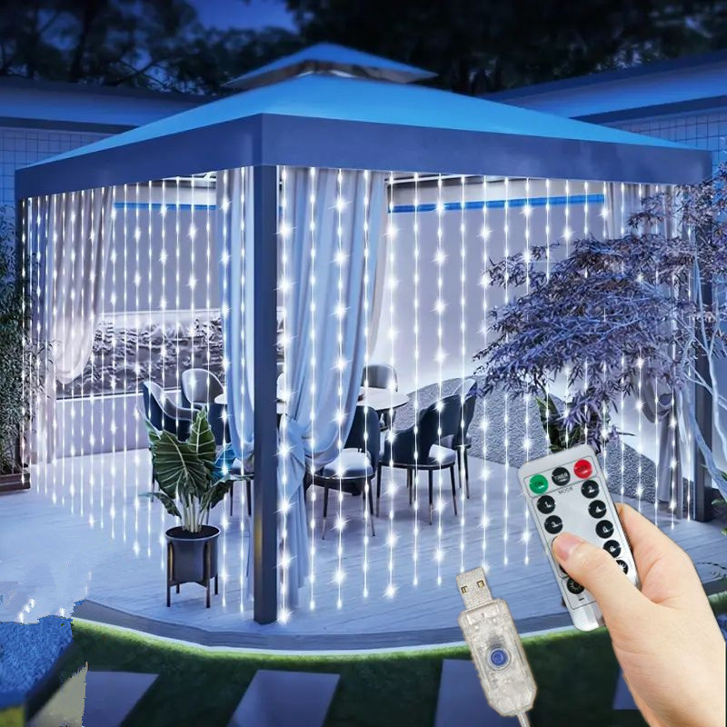 LED Garland Fairy Light Garden - Outdoor Lighting On House recension och pris