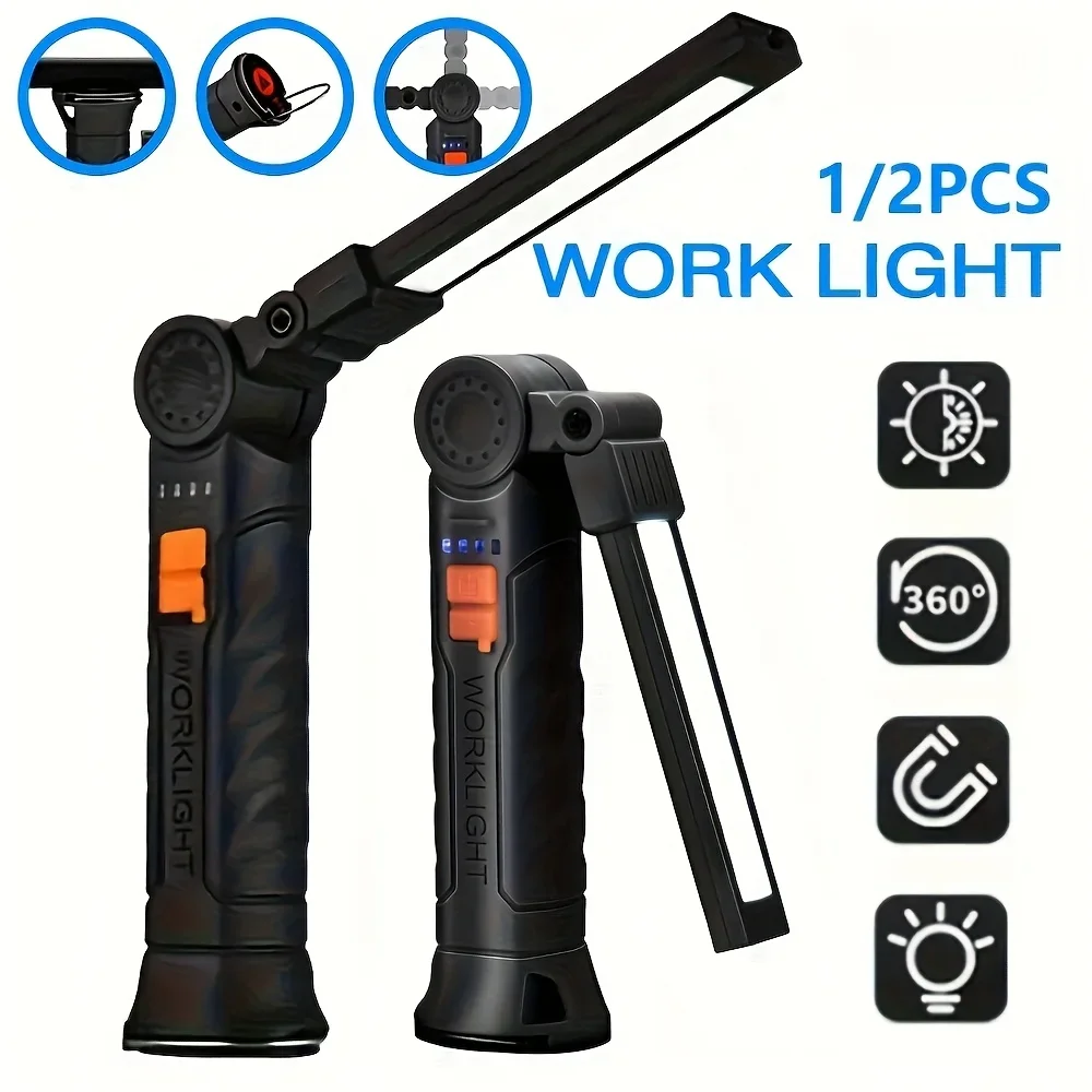 Portable COB LED Flashlight Re - Hanging Outdoor Lighting recension och pris
