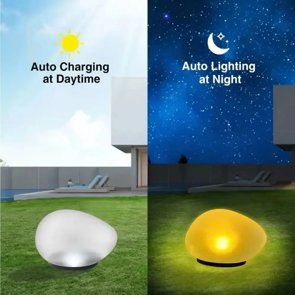 Solar Decorative Lamp Frosted  - Outdoor Lighting On House recension och pris