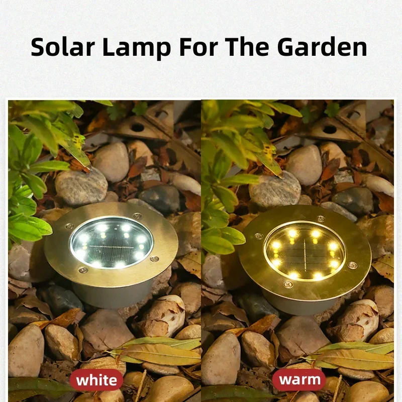 4Pcs LED Solar Garden Lights O - Deck Step Light recension och pris