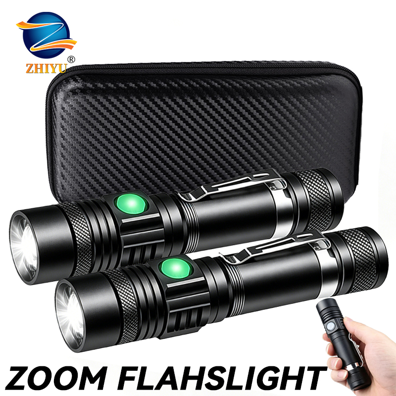 T6 LED Rechargeable Flashlight - Outdoor Lighting Panel recension och pris