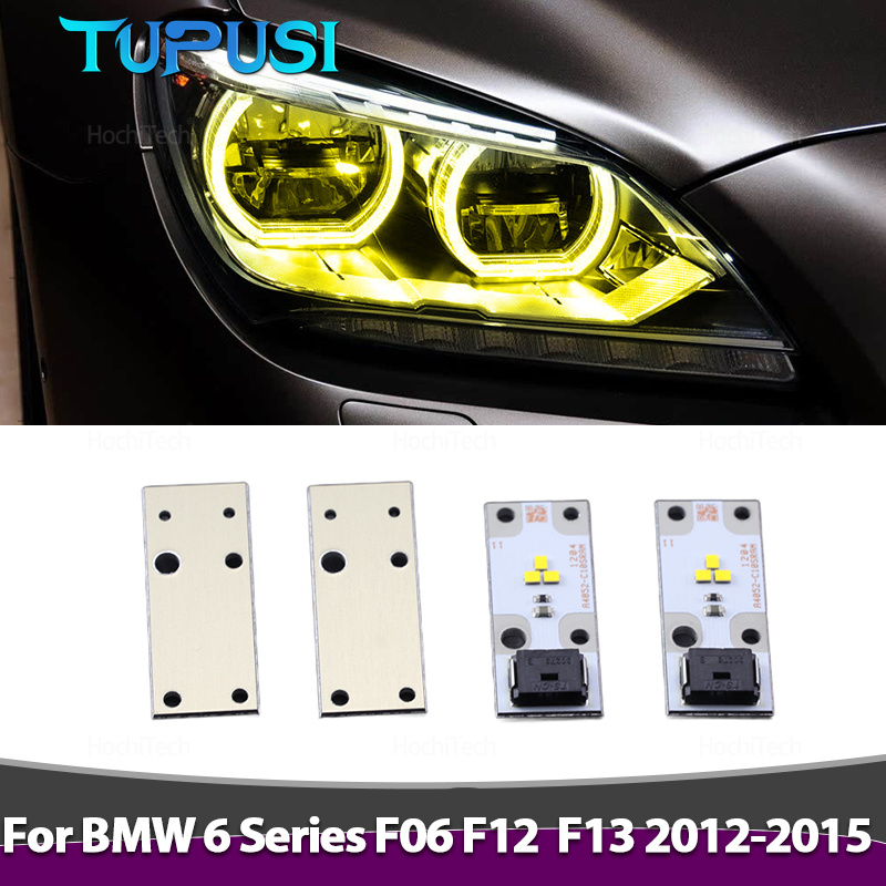 Yellow Angel Eyes for BMW 6 Se - Outdoor Lighting Yellow recension och pris