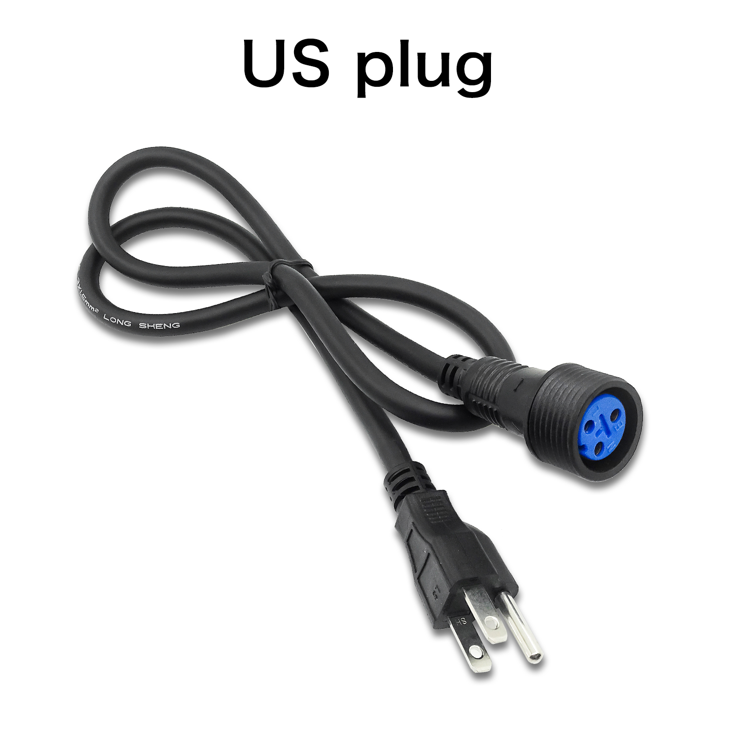 IP65 Waterproof Power Cord 3Pi - Outdoor Lighting Cable Uk recension och pris
