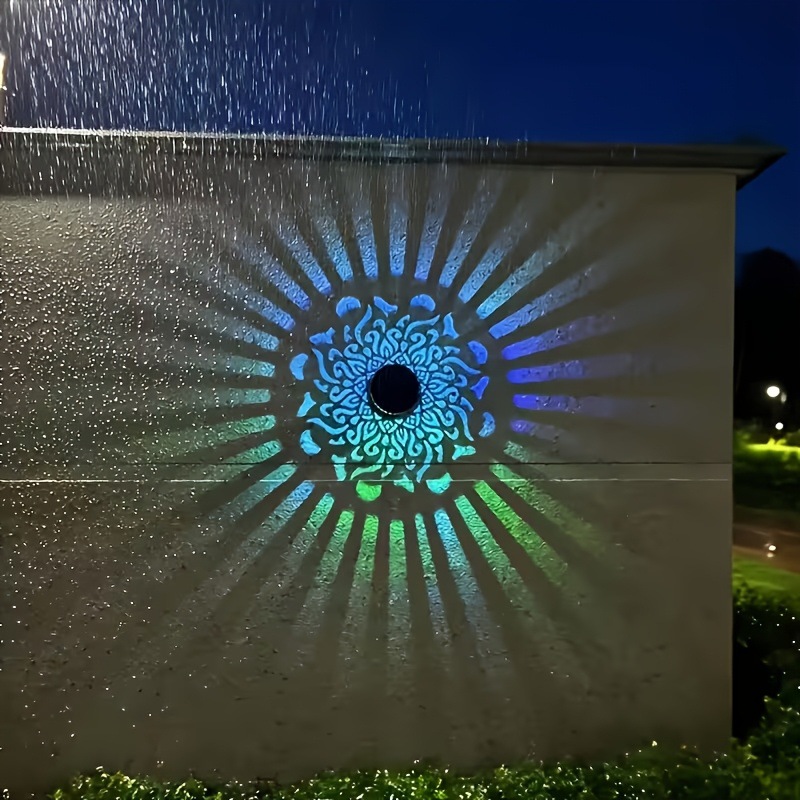 Solar LED Wall Light Mandala P - Outdoor Lighting Ground recension och pris