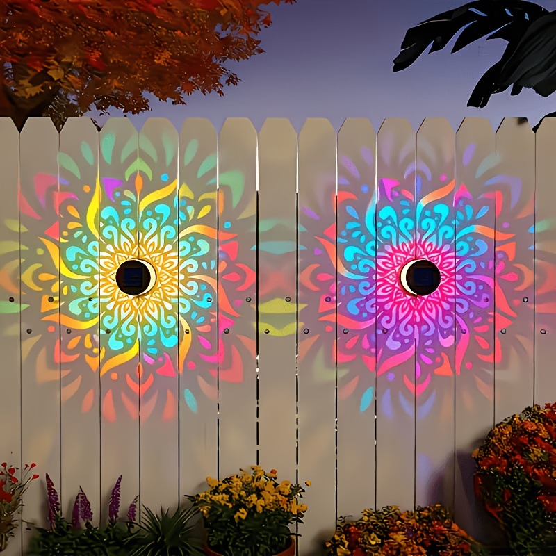 Solar LED Wall Light Mandala P - Outdoor Lighting Ground recension och pris