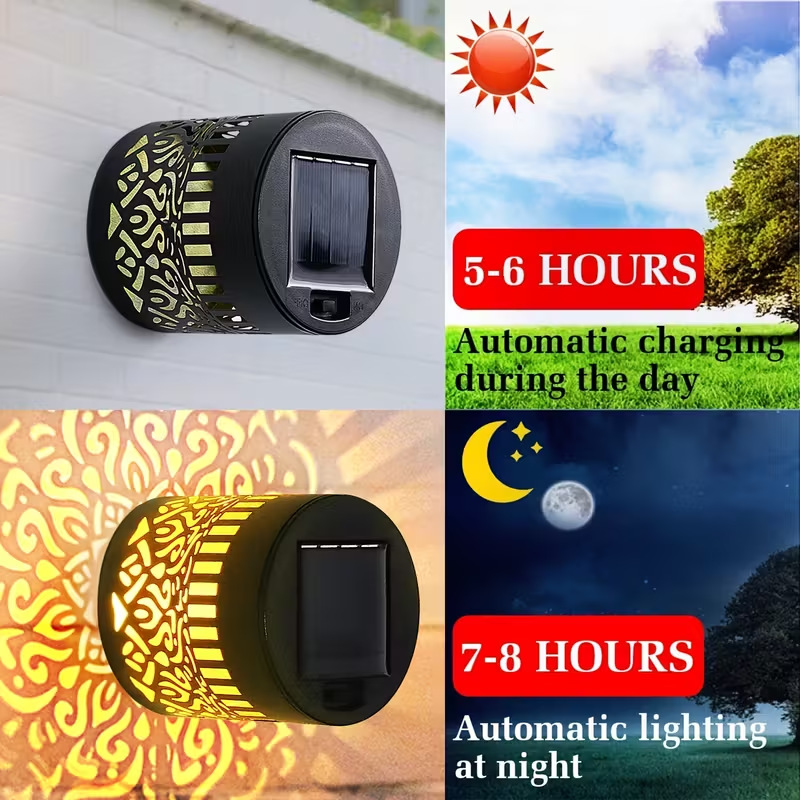 Solar LED Wall Light Mandala P - Outdoor Lighting Ground recension och pris