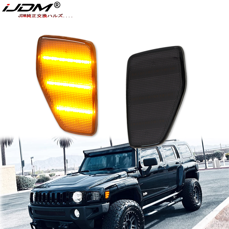 iJDM Car Amber Triple-Row LED  - Outdoor Lighting Yellow recension och pris
